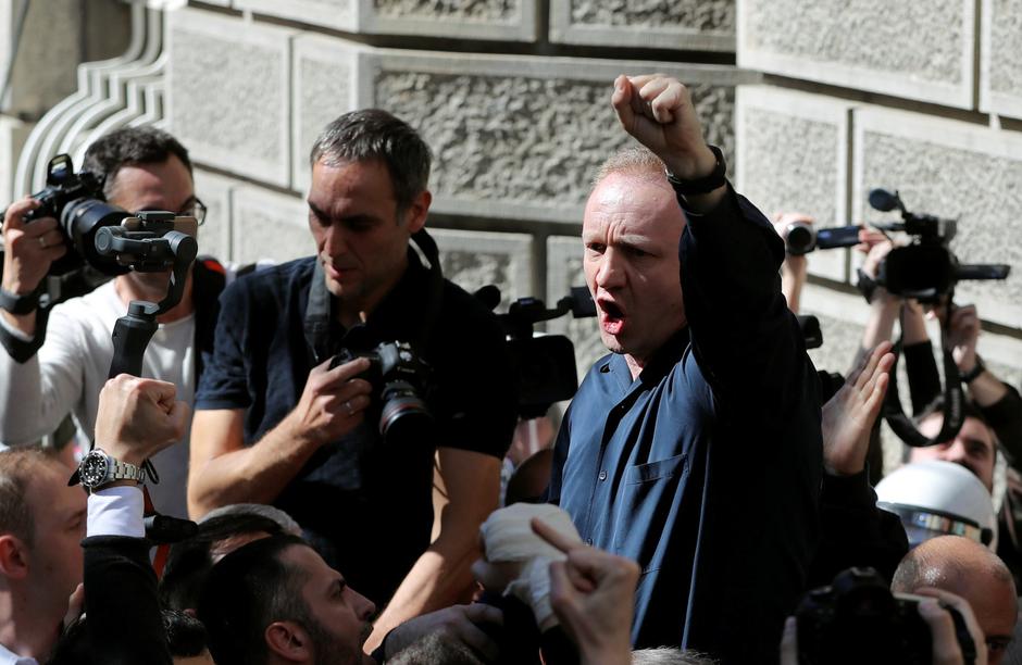 Protesti u Beogradu: 1 od 5 milijuna, Dragan Đilas | Author: MARKO DJURICA/REUTERS/PIXSELL