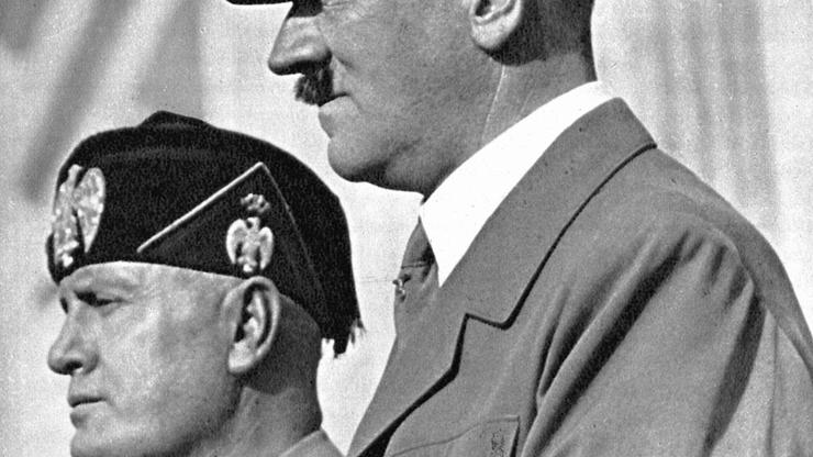 Hitler i Benito Mussolini