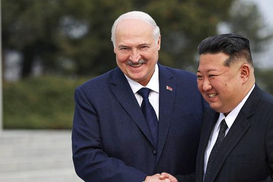 North Korea Belarusian President Meets North Korean Leader in Pyongyang