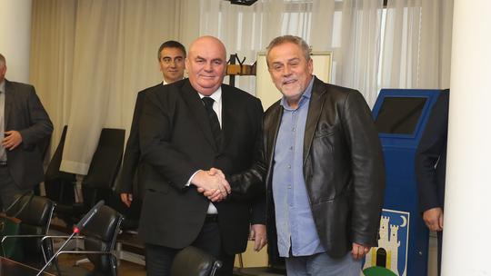 Dragan Marković Palma i Milan Bandić