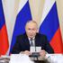 Russia's President Putin visits a flight research institute in Zhukovsky