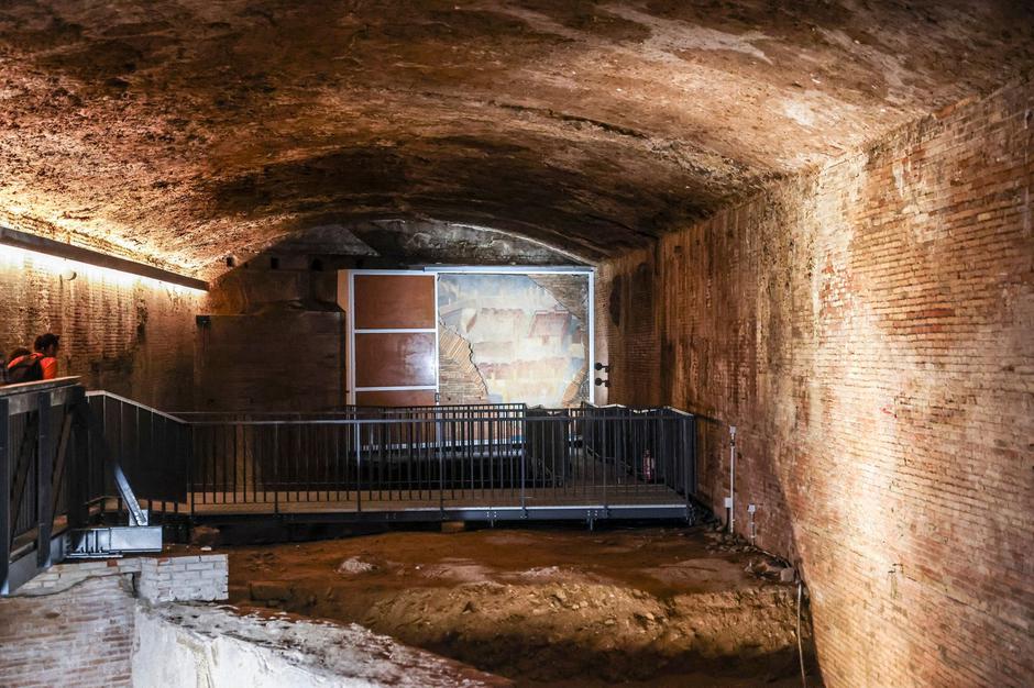 Inauguration on the occasion of the restoration of the Underground Gallery and the Exedra of the Baths of Trajan, Rome, Italy - 08 Sep 2026 | Author: Profimedia