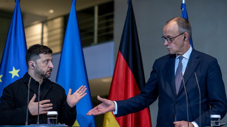 Ukraine consultations in Berlin | Author: Michael Kappeler/DPA