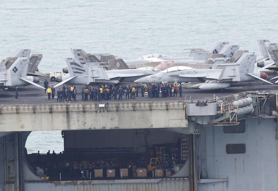 US Navy's USS Abraham Lincoln nuclear powered aircraft carrier visits Thailand | Author: RUNGROJ YONGRIT