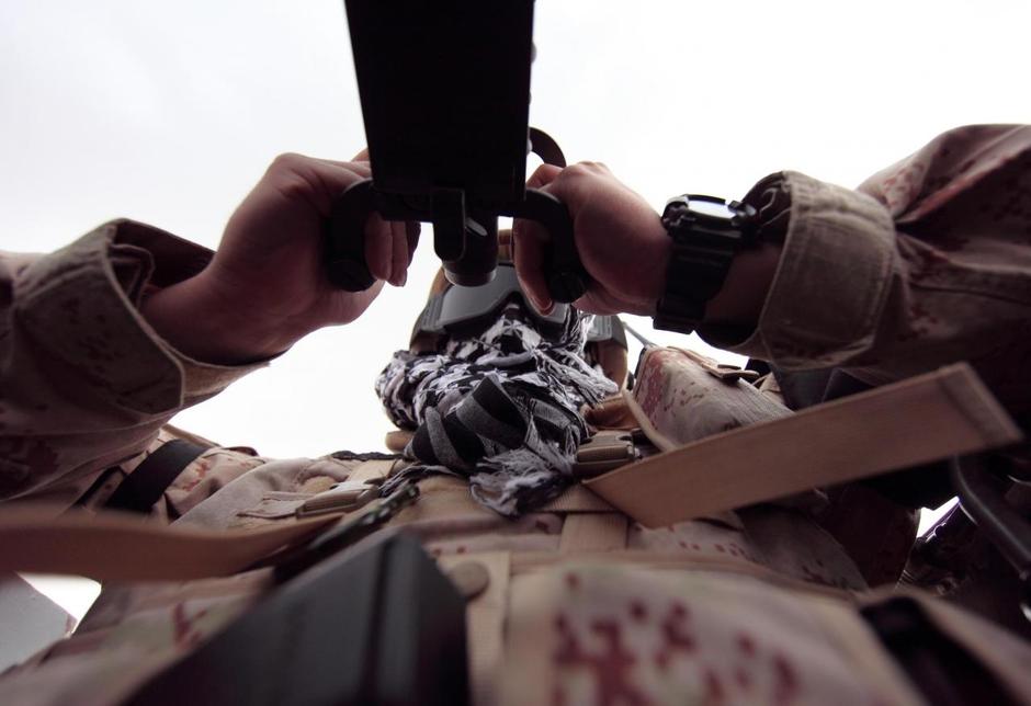 Hrvatski vojnici tijekom dnevne rutinske patrole u Afganistanu | Author: Željko Lukunić (PIXSELL)