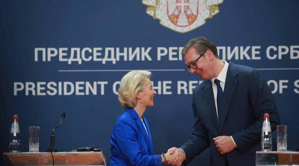 Što će Vučić pokazati Ursuli von der Leyen? 'Srbija rapidno ponire u izbornu autokraciju'