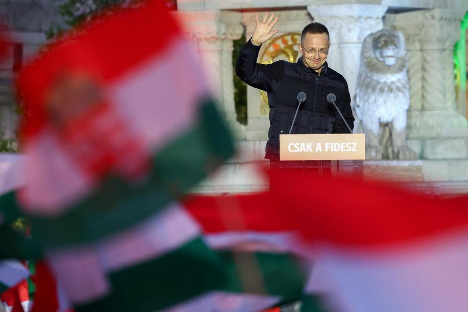 Hungarian Prime Minister Viktor Orban holds final rally ahead of election | Author: BERNADETT SZABO/REUTERS