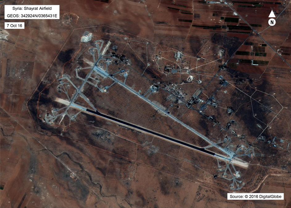 Operacija raketiranja sirijske vojne baze