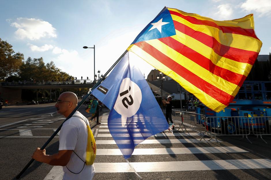 Prosvjedi podrške referendumu o neovisnosti Katalonije | Author: JON NAZCA/REUTERS/PIXSELL