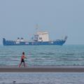Ships and Cargo Are Anchored Off the Coast of Bandar Abbas - Iran