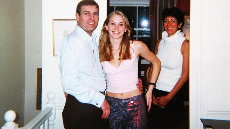 Prince Andrew and Virginia Roberts - 2001
