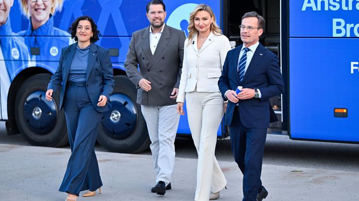 Swedish Elections Final Debate, Gävle, Sweden - 11 Sep 2026