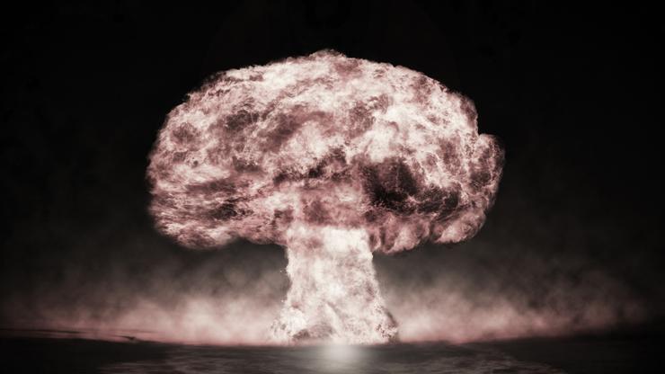 Ilustracija eksplozije hidrogenske bombe