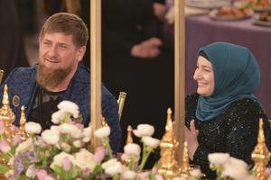 Ramzan Kadirov sa suprugom