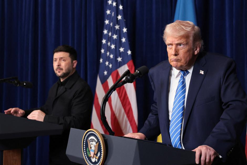 U.S. President Trump meets Ukrainian President Zelenskiy in Florida | Author: JONATHAN ERNST/REUTERS