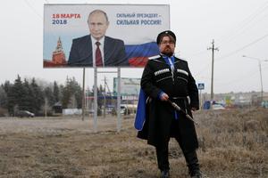 Simpatizeri Vladimira Putina u kampanji  za predsjedničke izbore u Rusiji 2018.