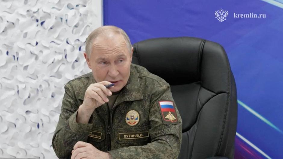 Russia's President Putin visits armed forces' command centre in the course of Russia-Ukraine conflict | Author: KREMLIN.RU/REUTERS