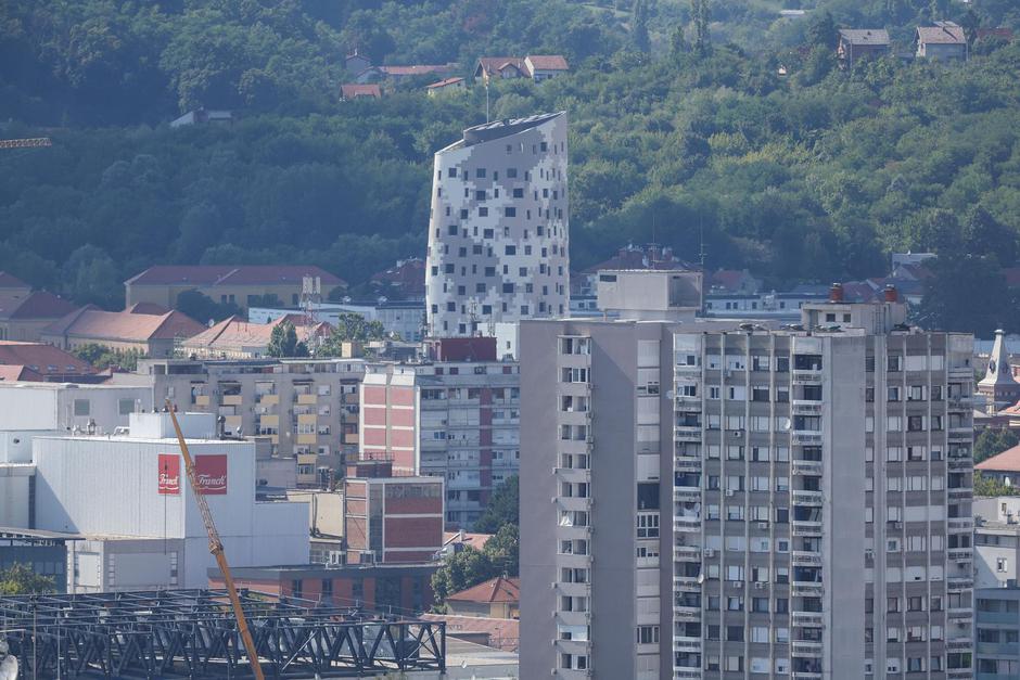 Panoramski pogled na poznate zagrebačke građevinena  | Author: Matija Habljak/PIXSELL