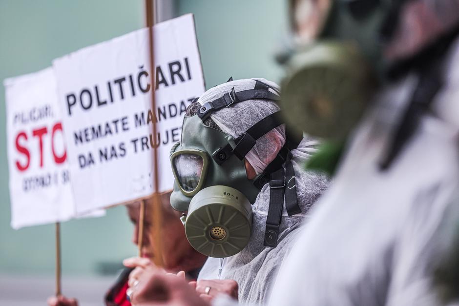 Zagreb: Konferencija za medije Zelene akcije povodom neadekvatne obrade otpada sa tzv. Crnog brda | Author: Slavko Midzor/PIXSELL