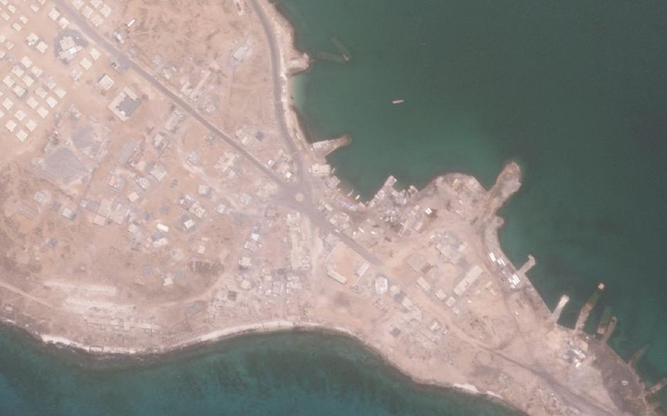 Satellite images show Yemen's Perim Island | Author: 2026 Planet Labs PBC