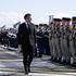 French President Macron visits nuclear submarine navy Base in Ile Longue