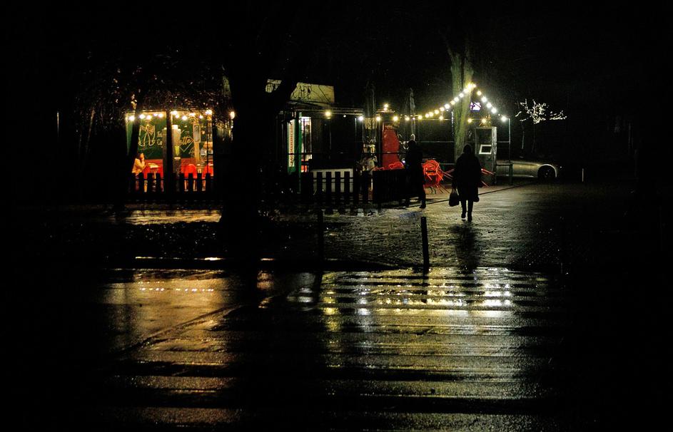 Kyiv during power cut, Ukraine - 07 Dec 2024