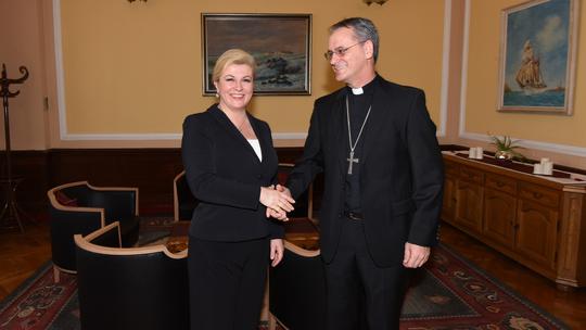 Dražen Kutleša i Kolinda Grabar Kitarović