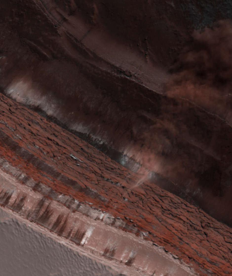 Fotografija lavine na Marsu | Author: NASA