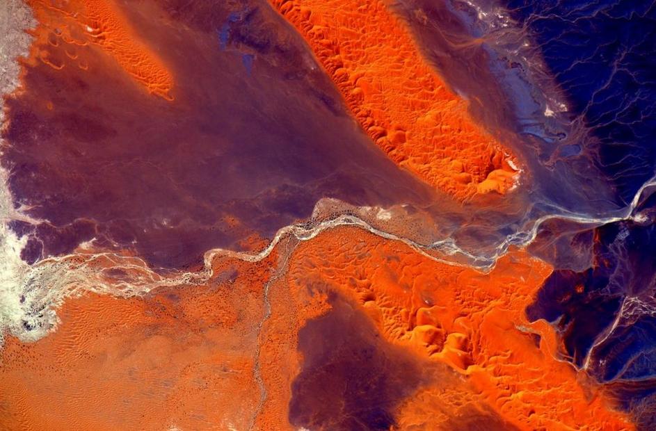Sahara iz svemira