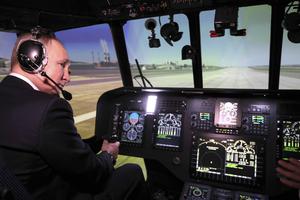 Russian President Putin Visits the Ulan-Ude Aviation Plant