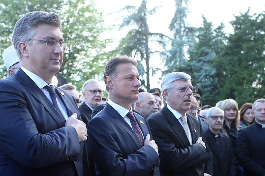 Prijem predsjednice RH Kolinde Grabar-Kitarović u prigodi Dana državnosti