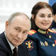 Russian President Vladimir Putin attends a meeting in Moscow