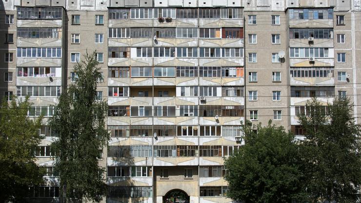 Betonska zgrada u Rusiji
