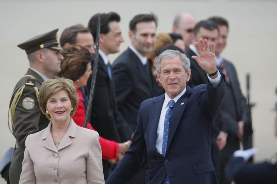 George W. Bush sa suprugom Laurom | Author: Željko Lukunić (PIXSELL)