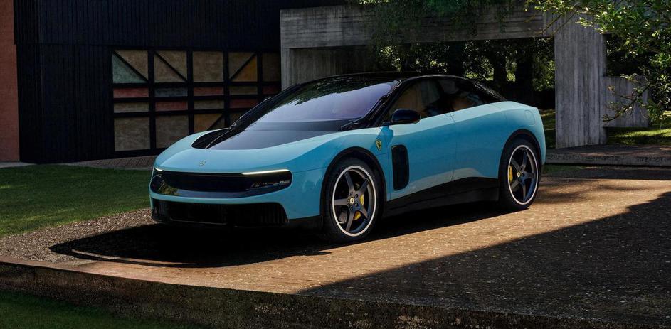 Ferrari unveils its first fully electric car "Luce\