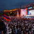 FILE PHOTO: Election campaign rally of the Strong Armenia party in Yerevan