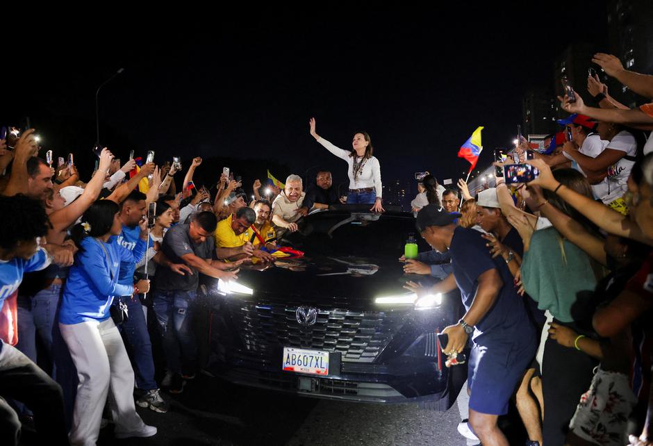 Venezuela's opposition leader Machado returns to Venezuela | Author: Gaby Oraa