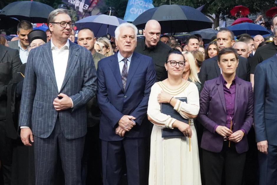 Sremski Karlovci: Održana ceremonija obilježavanja Dana sjećanja na stradale i prognane Srbe u oružanoj akciji Oluja | Author: Antonio Ahel/ATAImages/PIXSELL
