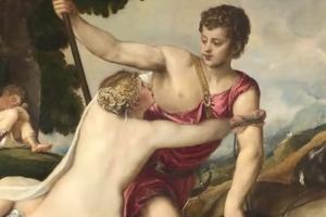 Venera i Adonis od Tizijana