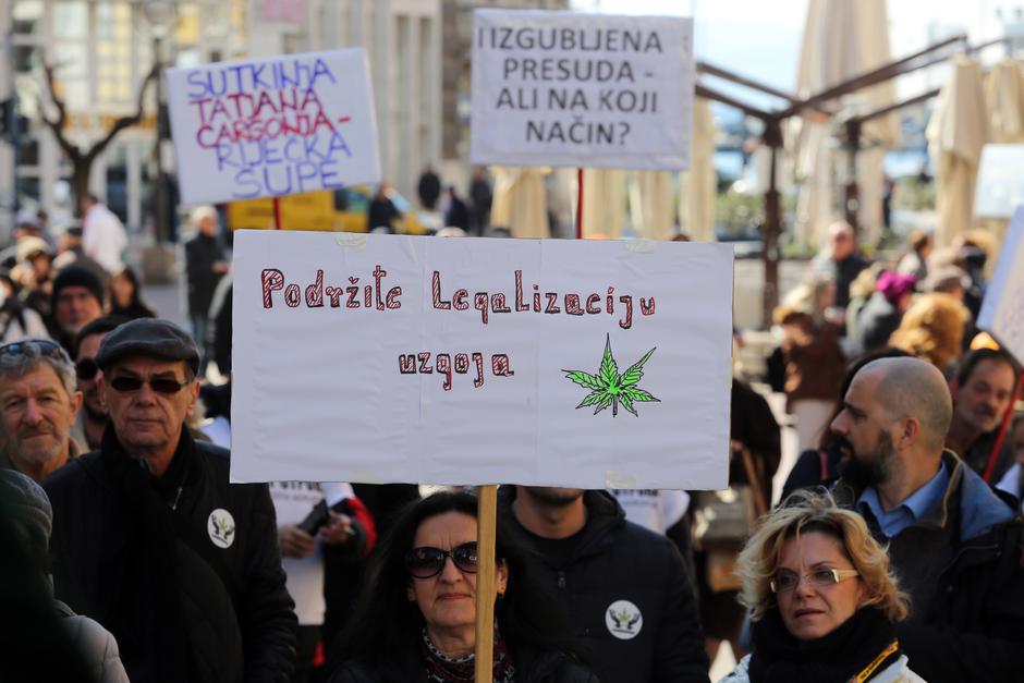 Kanabis, aktivisti za legalizaciju kao hrana, lijek i sredstvo uživanja | Author: Goran Kovačić/ PIXSELL