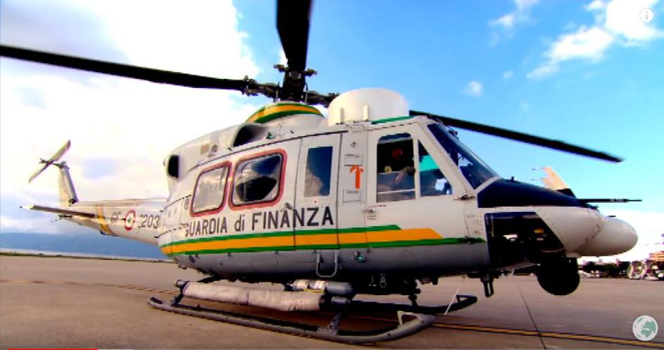 Helikopter talijanskih lovaca na mafiju