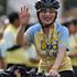 FILE PHOTO: Thailand's Princess Bajrakitiyabha waves to the crowd as she cycles in the "Bike for Dad" event in Bangkok