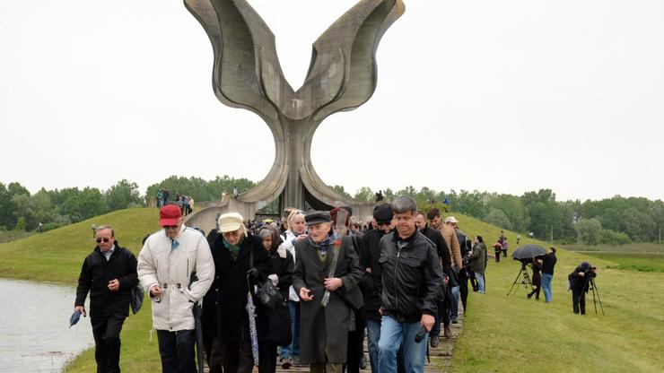Komemoracija antifašista u Jasenovcu