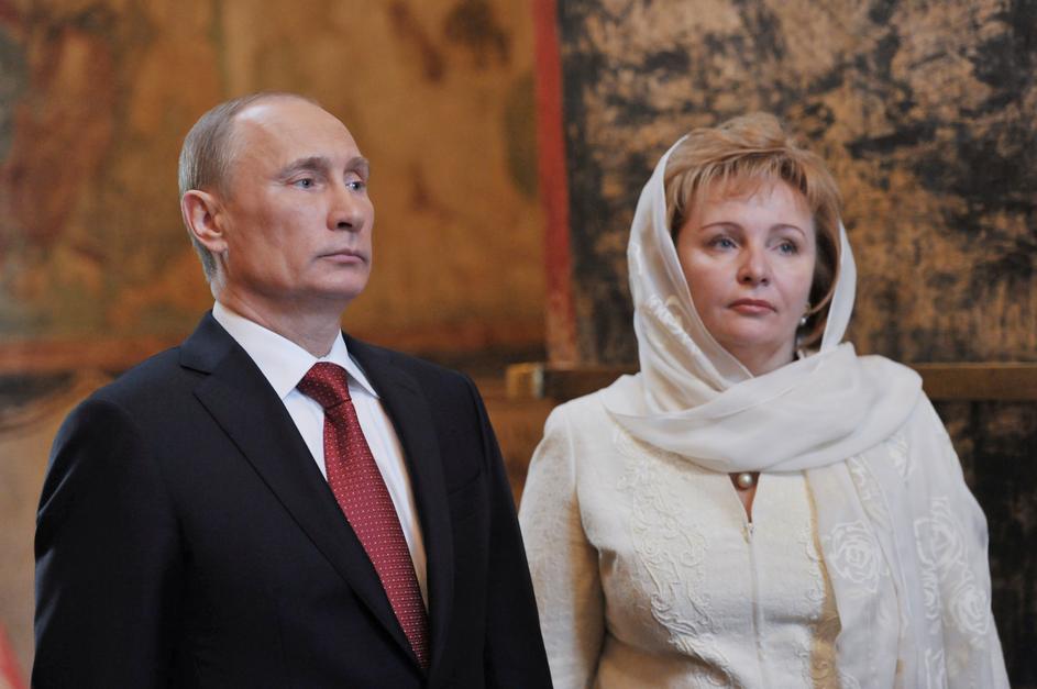 Vladimir Putin i supruga Ljudmila Putin