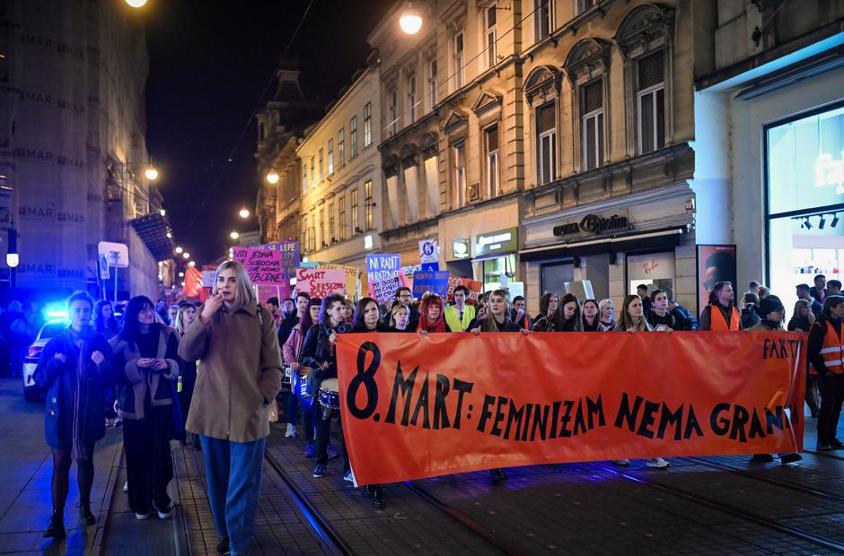 U Zagrebu održan Noćni marš za ženska prava u Hrvatskoj | Author: Josip Regovic/PIXSELL