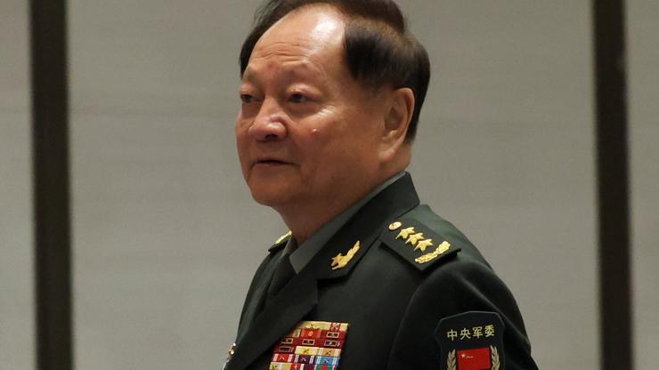 FILE PHOTO: Central Military Commission Vice Chairman Zhang Youxia in Qingdao
