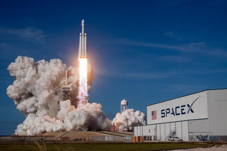 Falcon Heavy, probno lansiranje | Author: Spacex/ public domain
