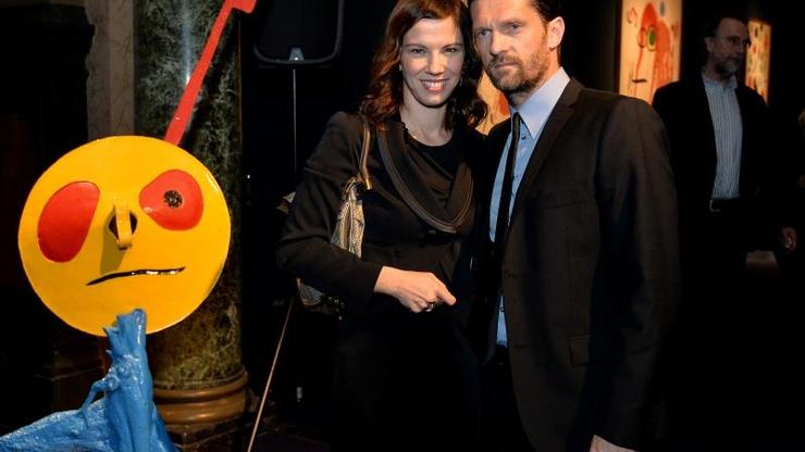 Davor Vugrinec sa suprugom na izložbi Joan Miro: remek-djela iz Fundacije Maeght