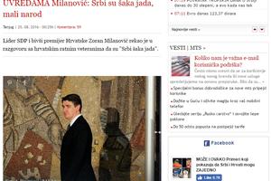Blic o Zoranu Milanoviću