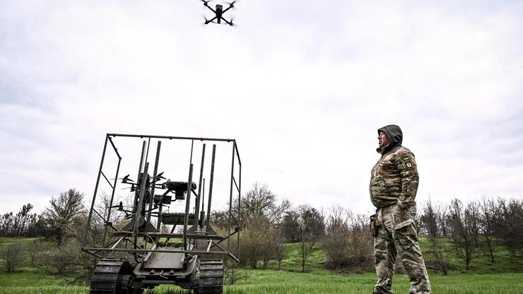 Ukrainian Developers and Military Tested Ground Robotic Complexes